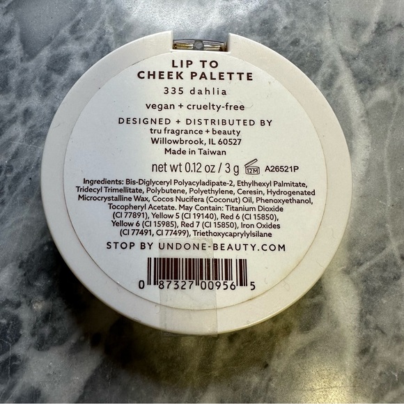 Undone Beauty Lip to Cheek Palette 3-in-1 Color Cream - Picture 2 of 4